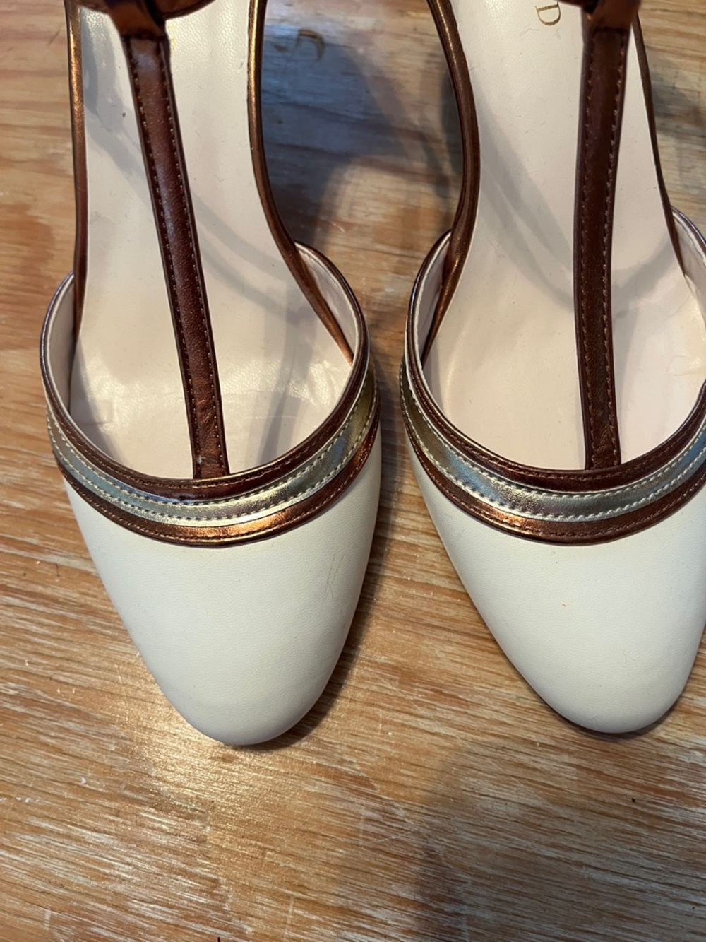 Babeyond Snazzy  T-Strap Women's Pumps - Picture 2 of 7